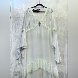 Dolls Kill White Maxi Dress